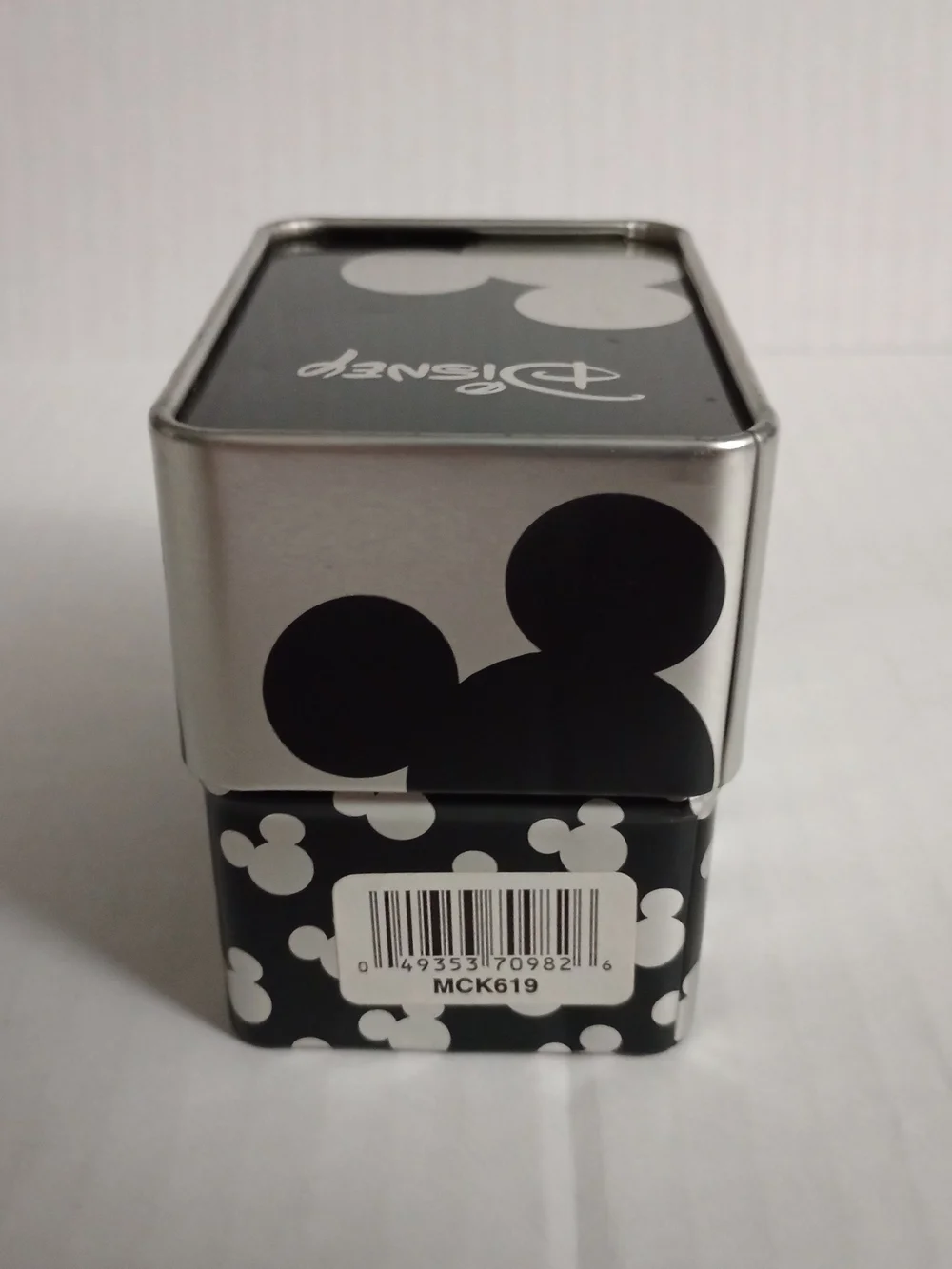 Disney Mickey Mouse Watch Storage Tin **Watch Not Included** Empty Tin ONLY